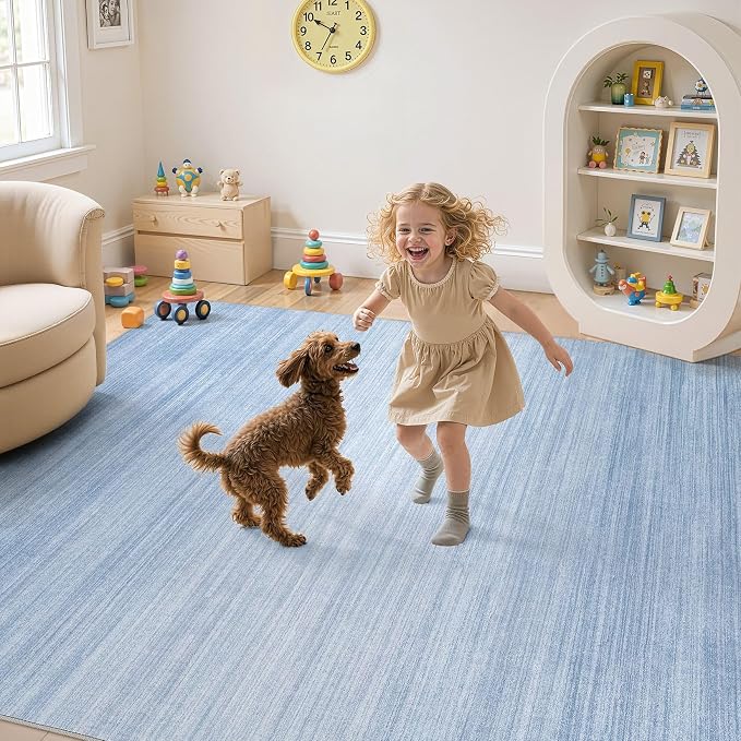 UERMEI 7x9 Washable Area Rug - Image 4