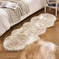 MIULEE Fluffy Area Rug 2x6 ft Faux Fur Sheepskin Rug by MIULEE