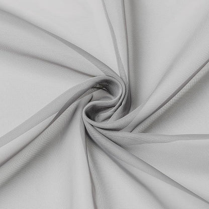 Chyhomenyc Cream Sheer Curtains 84 Inches Long 2 Panels, Light Filtering Cream - Image 9