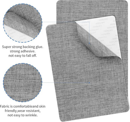 SYLVASS 8x11 Inch Fabric Repair Patches, Self-Adhesive Linen Patch - Image 3