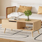 DIYART Oak Coffee Table, Mid Century Modern Coffee Table by DIYART