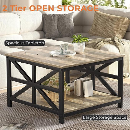 GreenForest Modern Living Room Coffee Table - Image 5