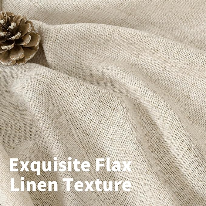 YoungsTex Linen Curtains 72 Inches Long - Image 4