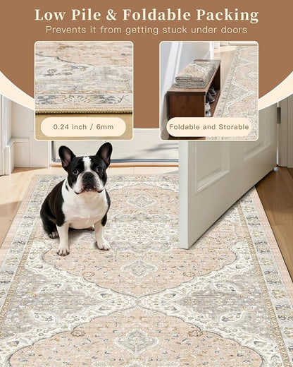 Madane Washable Runner Rug 2x6 Runners - Image 7