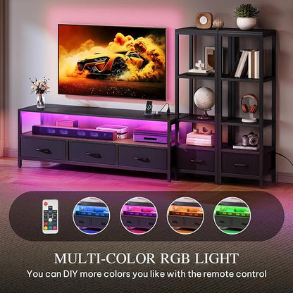 YITAHOME Modern TV Stands for 65 inch TVs, Entertainment Center - Image 5