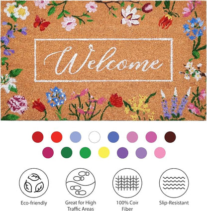 Calloway Mills Butterfly Garden Welcome Doormat - Image 8