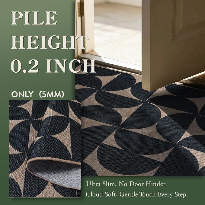 Lahome Semi Circle Front Porch Rug - Image 4