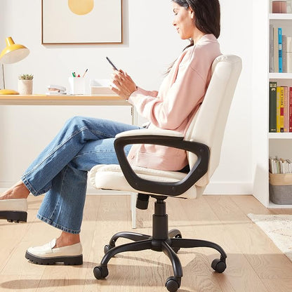 Amazon Basics Classic Puresoft PU Padded Mid-Back Office Chair - Image 2