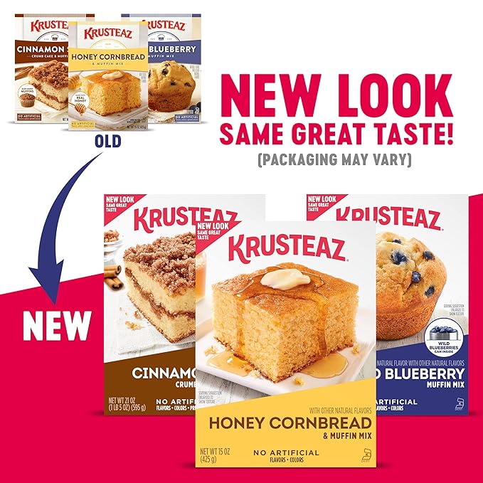 Krusteaz Cookie Mix, Butter Vanilla Sugar Cookie Mix, 14 Ounce Box (Pack of 6)