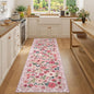 DUKINO 2x7 Runner Rug for Hallway, Washable Runner Rug Non Slip, Soft Indoor by DUKINO