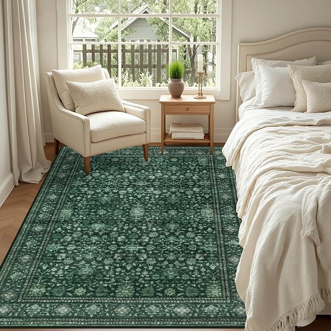 3x5 Area Rugs Living Room: Washable Rug - Image 3