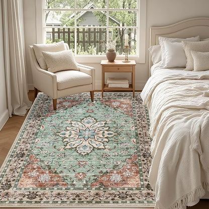 5x7 Area Rugs Living Room: Washable Rug - Image 4