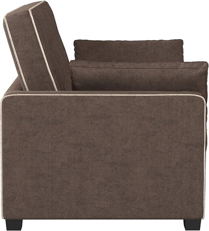 Serta Ainsley 72.6" Convertible Sleeper Sofa, Queen Size, Dreamcoil Comfort - Image 4