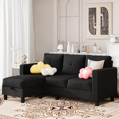 SUNLEI Convertible Sectional Couch Sofa - Image 7