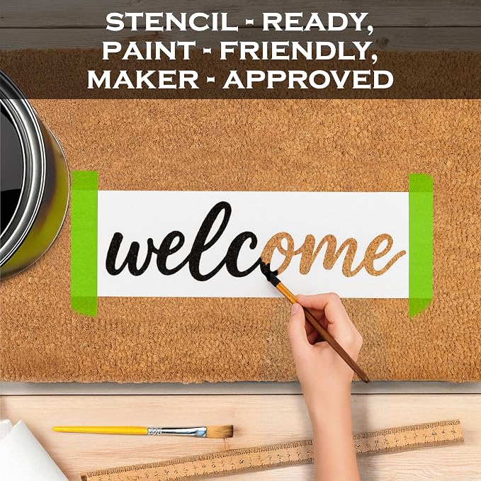 Blank Doormat Coir 30x17 Inch for Screen Printing, Welcome Mat Outdoor 10pk | - Image 3