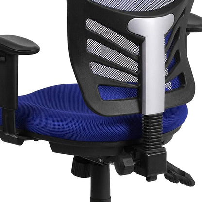 Flash Furniture Nicholas Mid-Back Swivel Office and Gaming Chair, Ergonomic - Image 8