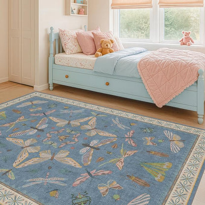 Washable 4x6 Small Rug for Living Room, Area Rug for Kitchen, Large Entryway - Image 3
