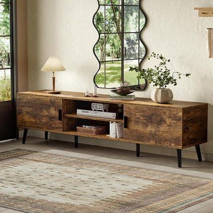 SUPERJARE 70.9 Inch TV Stand for 65, 75 Inch TV, Entertainment Center - Image 9