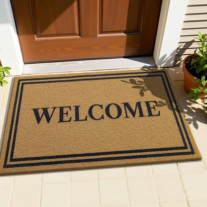 OLANLY Front Door Mat, Low Profile Doormat, Stain and Fade Resistant, - Image 2