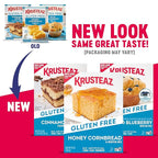 Krusteaz Gluten Free Baking Mix, Cinnamon Swirl Crumb Cake & Muffin Mix, Gluten Free with No Artificial Flavors, Colors or Preservatives, 20 Ounce (Pack of 2)