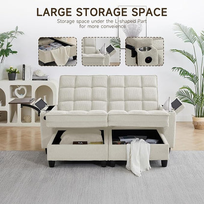 Auvsoce 71" Loveseat Recliner Chair - Image 3