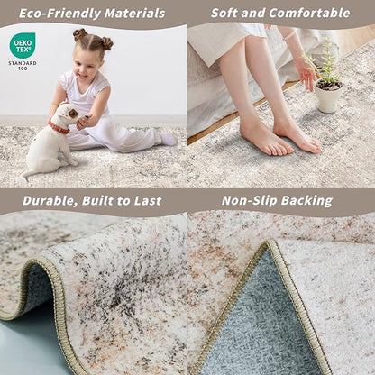 3x6 Non-Slip Washable Kitchen Rug - Image 5