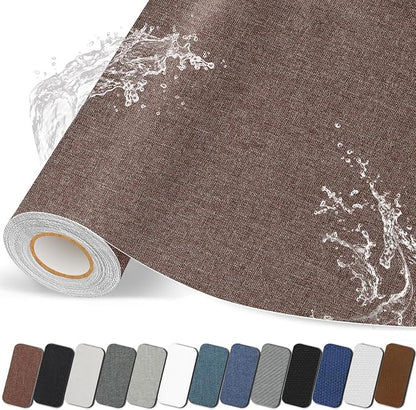 Fabric Repair Patches, 17X158 inch Linen Self-Adhesive Fabric Repair Tape by CanvasRepairPatch