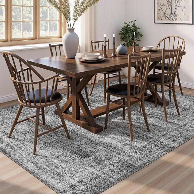 UERMEI 9x12 Area Rug Living Room Rugs - Image 5