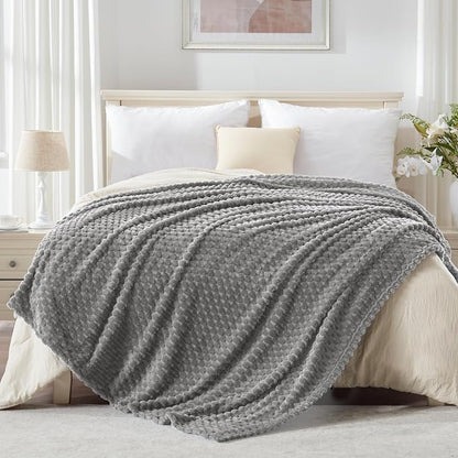 EXQ Home Fleece Throw Blanket for Couch or Bed - Image 8