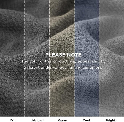 Bedsure GentleSoft 100% Cotton Large Throw Blanket - Image 8