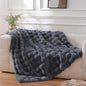 BENVWE Faux Fur Throw Blanket for Couch Bed by BENVWE