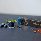 Organic Espresso Variety Pack for Nespresso | 100 Organic Aluminum Capsules | 3 Strong Italian Espressos + 1 Smooth Lungo | 100% Nespresso Compatible Pods | Fairtrade |