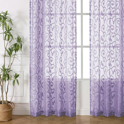 Furman Sheer Curtains 84 inches Long - Image 7