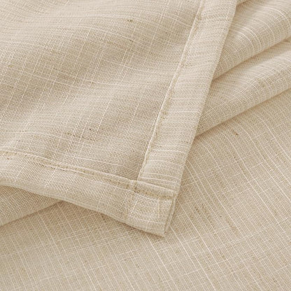 BGment Burlap Linen Semi Sheer Curtains 84 Inch Length - Image 9