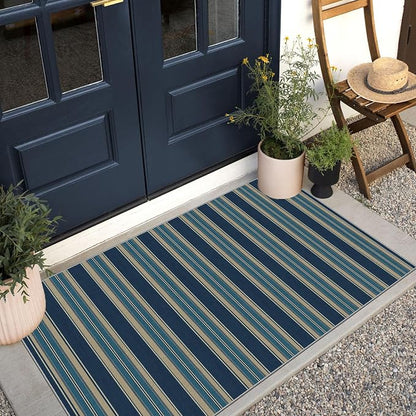 3x5 Striped Entry Rug - Image 3