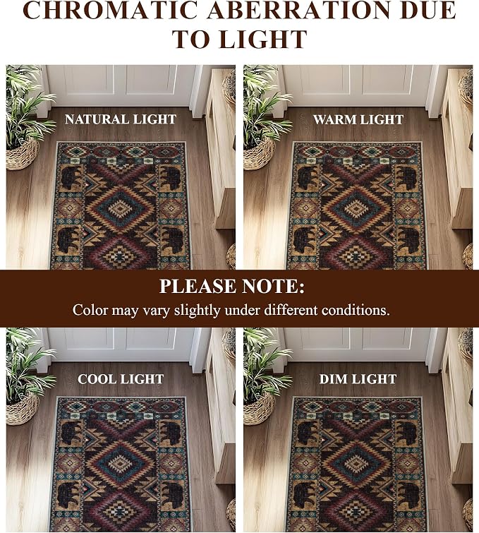 Hallway Runner Rug 2x8 Indoor Door Mat - Image 8