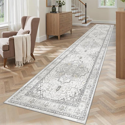 Madane Washable Runner Rugs 2x10 Long by Madane