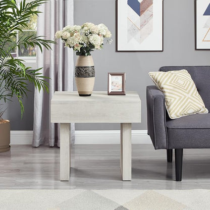 Roundhill Furniture Athens 3-Piece Set Modern Accent Coffee Table - Image 3