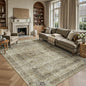 6x9 Area Rugs - Washable Vintage Retro Living Room Rug, Soft Ultra Thin Non by Yarooge