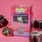 Bones Coffee Company Spongebob Soufflé Symphony, Chocolate Soufflé Flavored Coffee Pods, Low Acid Medium Roast Single-Serve Bones Cups, Compatible with 1.0 & 2.0 Capsule Brewers Coffee Maker, 12 Count