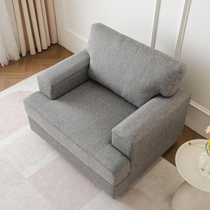 Rexulqo Oversized Accent Chair Set of 2, Upholstered Armchair - Image 7