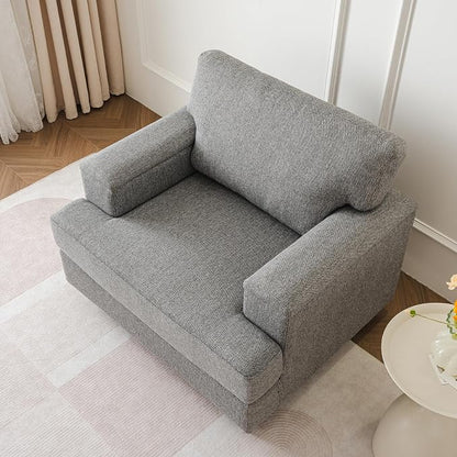 Oversized Living Room Chairs Set of 2, Comfy Accent Chair - Image 5