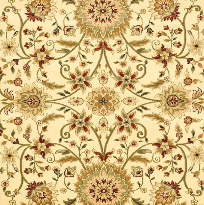 SAFAVIEH Lyndhurst Area Rug 6x8, Traditional Ivory & Red LNH212K - Image 6
