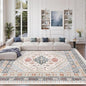 Pink Rugs for Bedroom-8x12 Area Rugs for Living Room, Dining Room, Low Pile by Zesthome