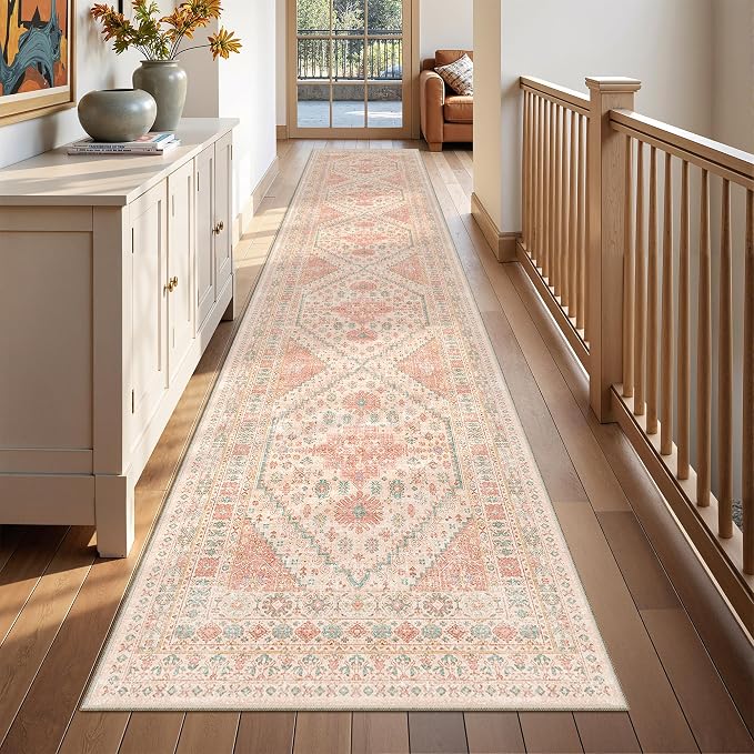 Hallway Runner Rug 2x12 Extra Long Washable Runner, Non Slip Runner - Image 4