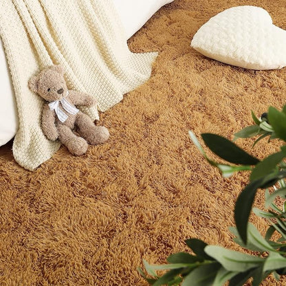 LOCHAS Ultra Soft Indoor Modern Area Rugs Fluffy Living Room Carpets - Image 5