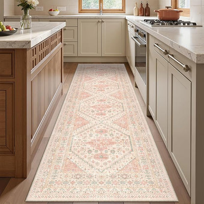 Runner Rug 2x8 Runners for Hallways Non Slip Washable Rugs, Low Pile Soft - Image 3