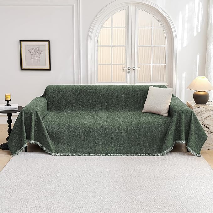MYSKY HOME Couch Cover for Sofa Couch Covers for Pets, Non Slip Dogs Furniture - Image 9
