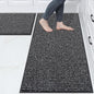 BEQHAUSE Kitchen Rugs and Mats 2PCS Non-Slip, Charcoal | Kitchen Mats by BEQHAUSE
