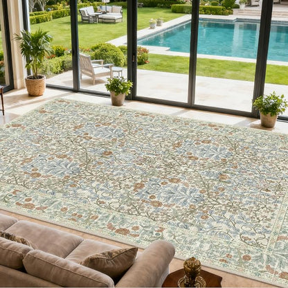 Area Rug for Living Room, 10x12 Large Washable Rugs for Dining Room, Non Slip by Unknown